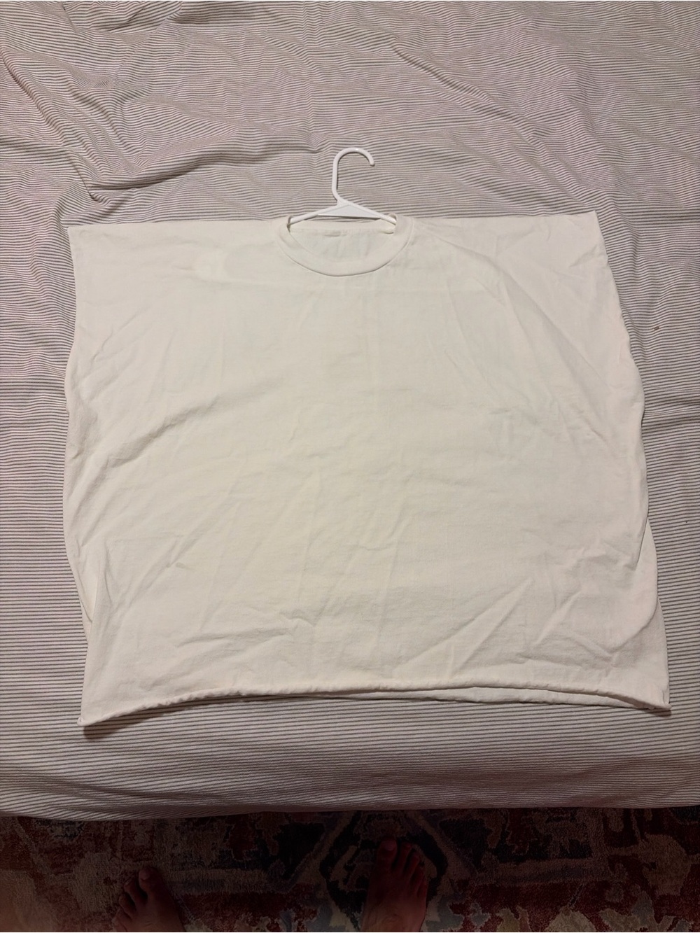 Yeezy Square Tank in White